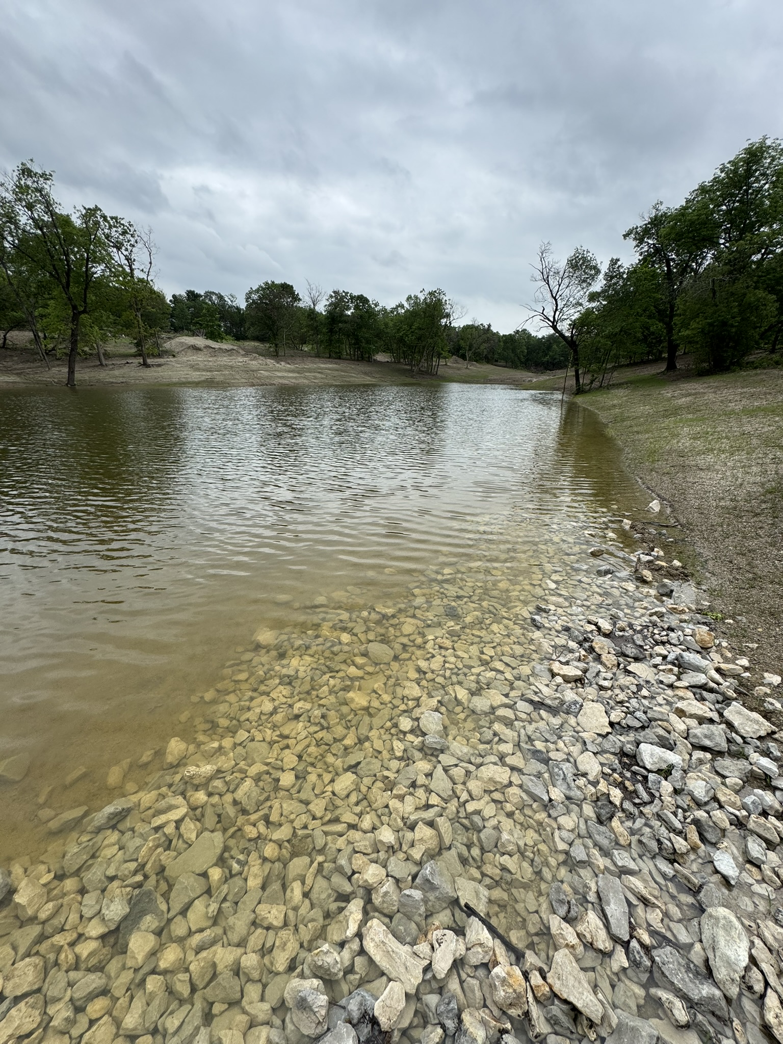 Pond construction and dirt work completed by Triple R Dirt Works