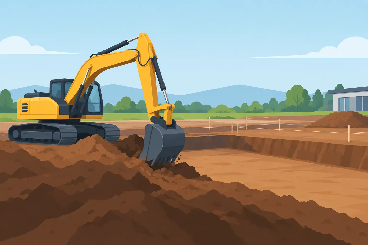 Site Excavation That Sets the Job Up Right