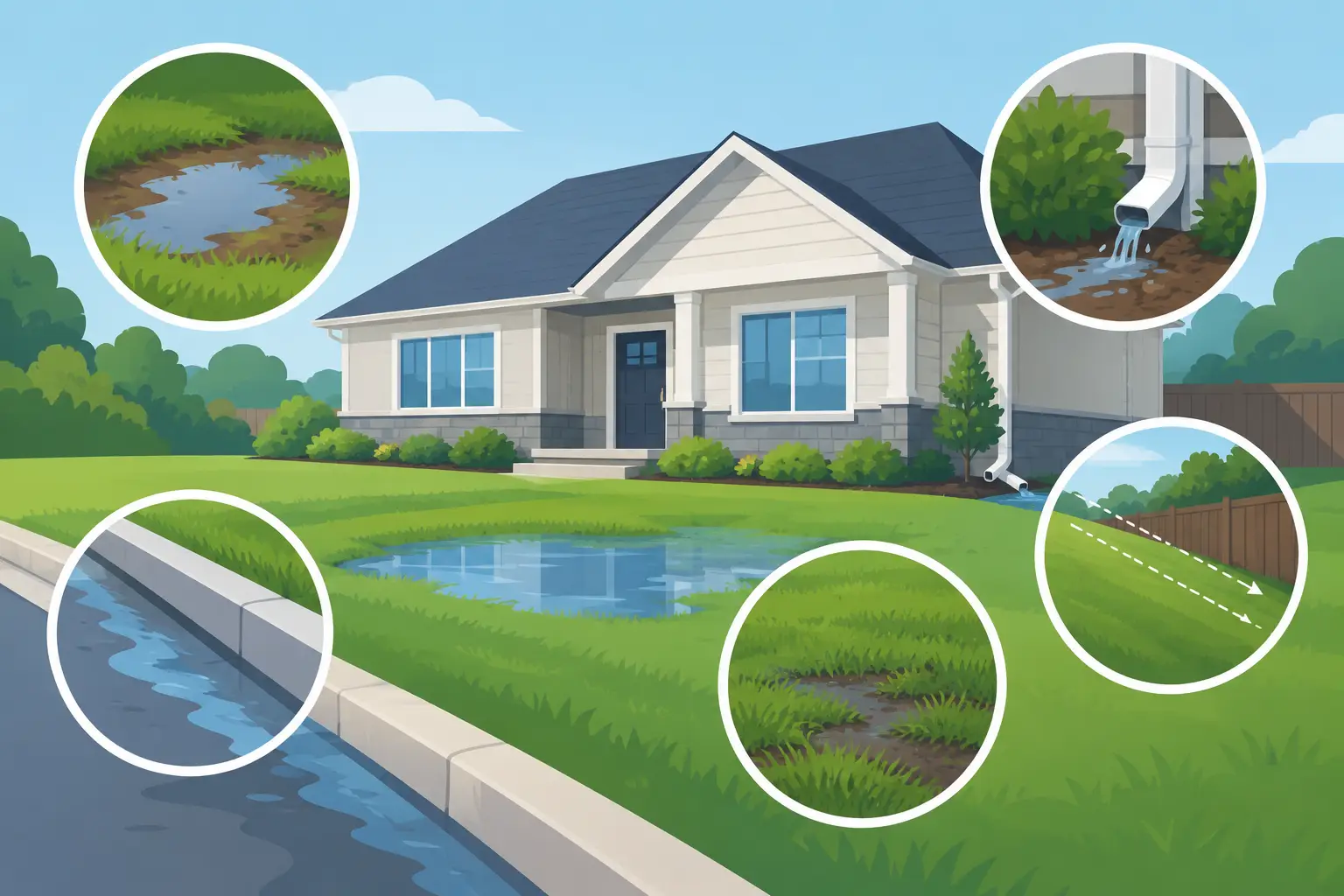 Five Signs Drainage Needs Regrading on Your Property
